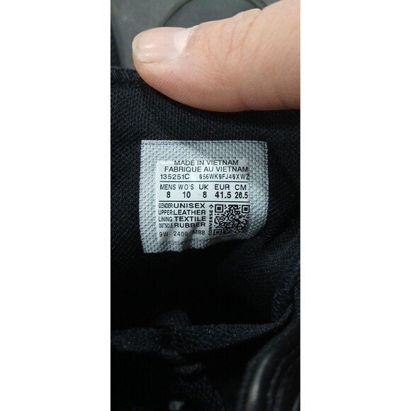 Converse Unisex Chuck Taylor All Star Leather High-Top Sneakers Size Mn 8/Wmn 10 - Picture 7 of 7